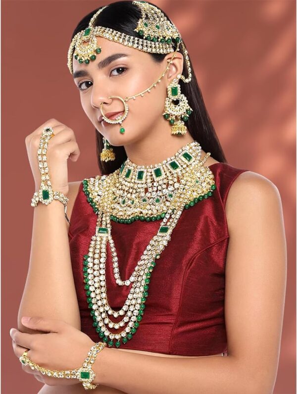 Green Bridal Jewelry