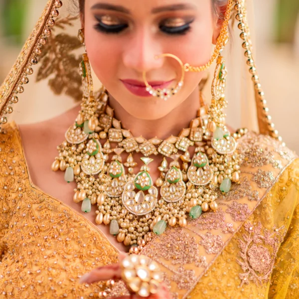 yellow Bridal Jewelry